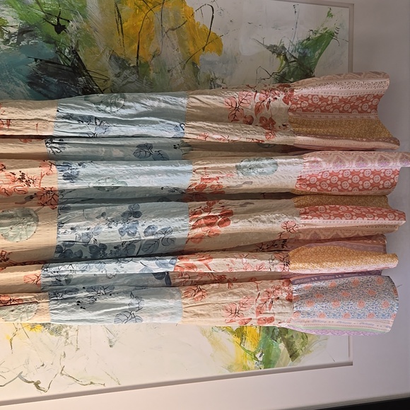 Dani & Davi Floral Patchwork Maxi Dress - Picture 8 of 13